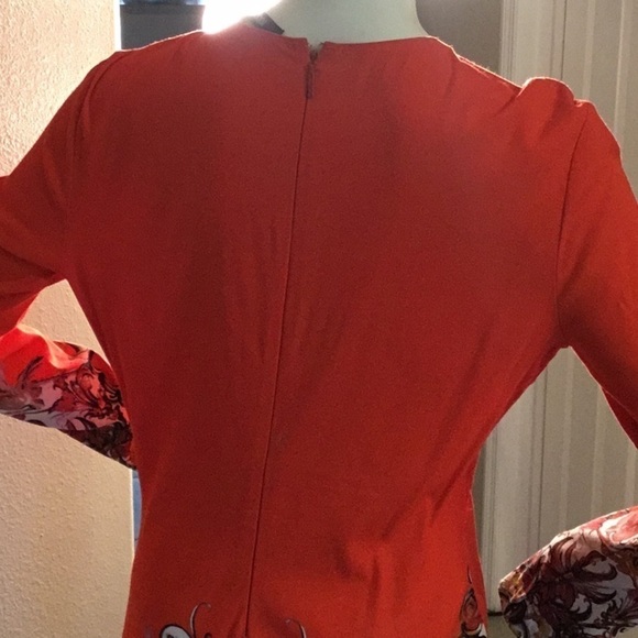 Roberto CAVALLI SIGNATURE LONG SLEEVES FLORAL DRESS - Picture 11 of 15